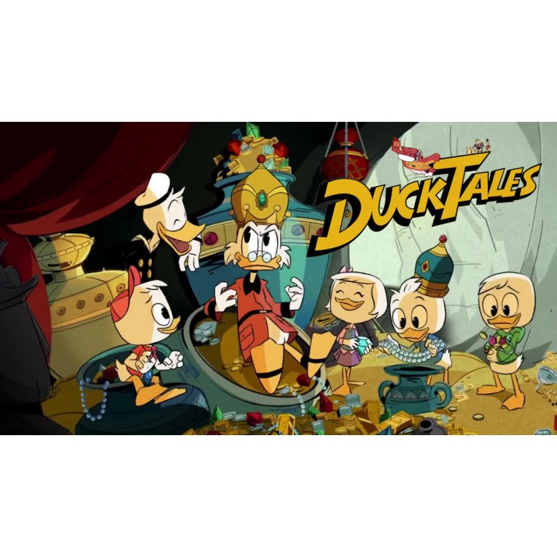 Cialda in ostia per torta con DISNEY DUCK TALES personalizzata