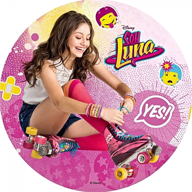 Cialda in ostia per torta con DISNEY SOY LUNA  personalizzata