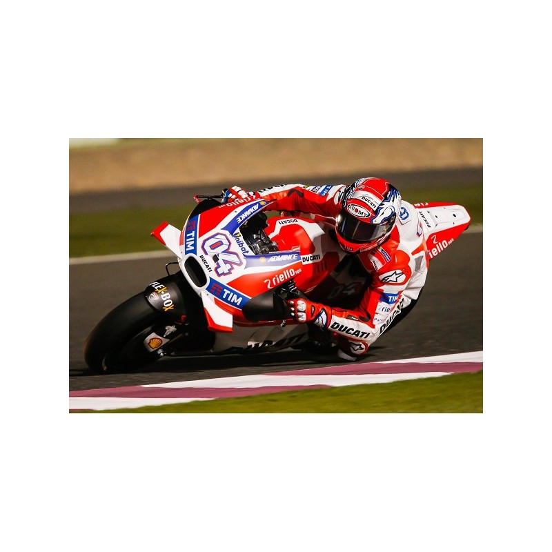 Cialda in ostia per torta con DOVIZIOSO ANDREA MOTO GP DUCATI personalizzata