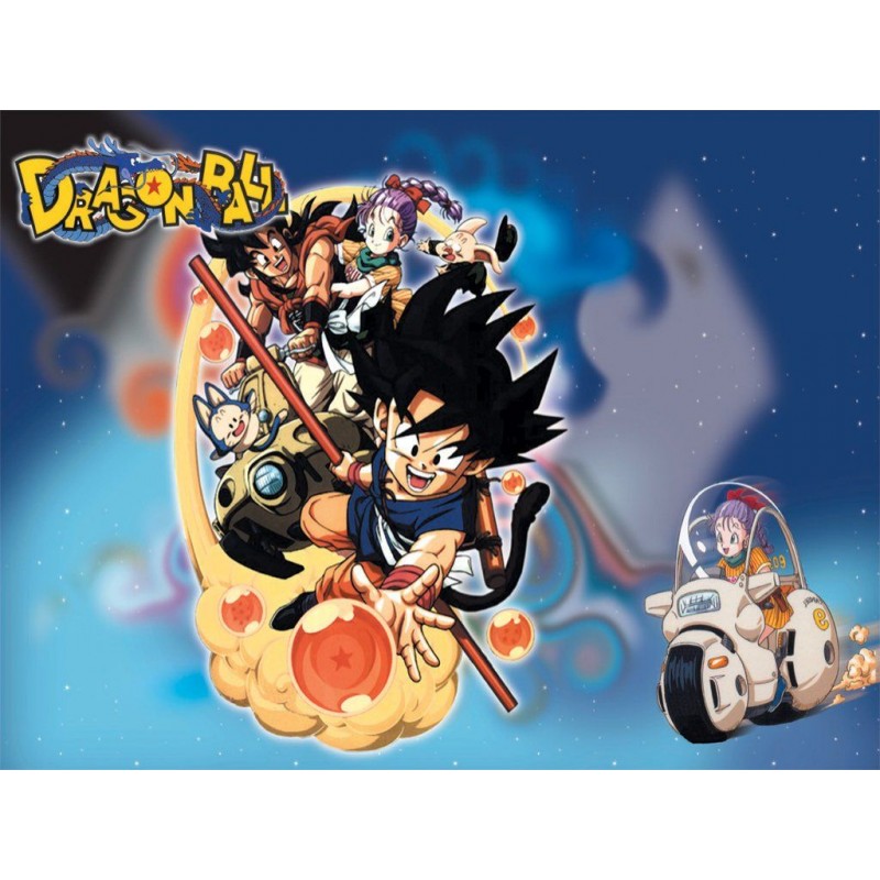 Cialda in ostia per torta con DRAGON BALL GOKU personalizzata
