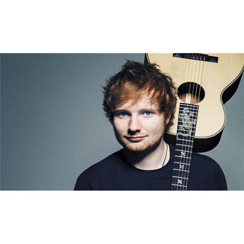 Cialda in ostia per torta con ED SHEERAN  personalizzata