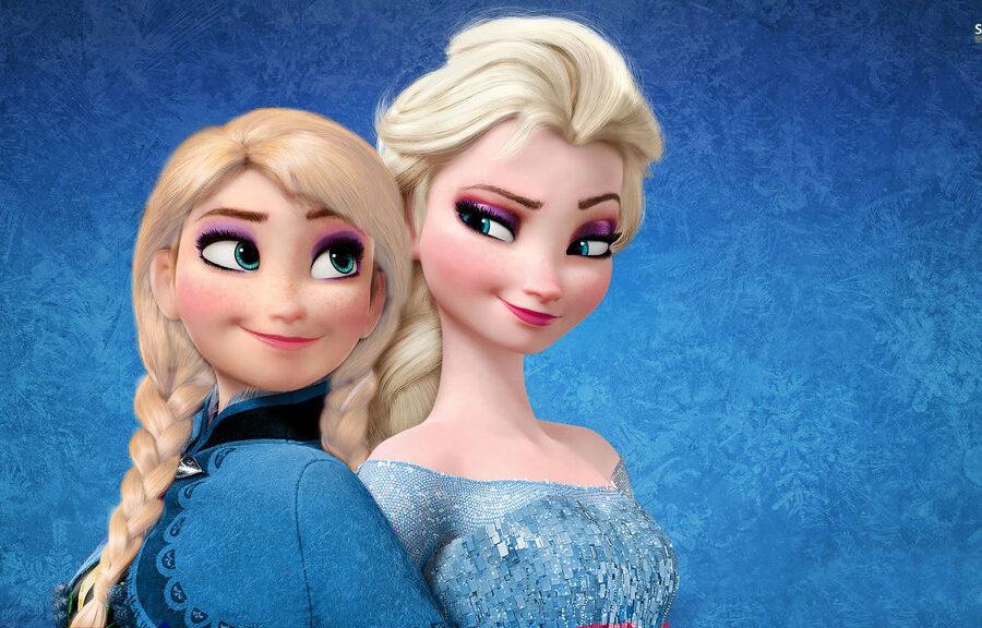 Cialda in ostia per torta rettangolare FROZEN ELSA E ANNA, personalizzata con nome, disco, dolce, torte, cialde, ostie, cake topper, decorazioni