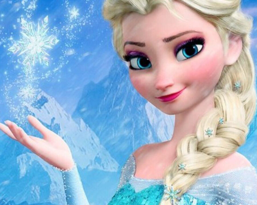 Cialda in ostia per torta rettangolare FROZEN ELSA, personalizzata con nome, disco, dolce, torte, cialde, ostie, cake topper, decorazioni