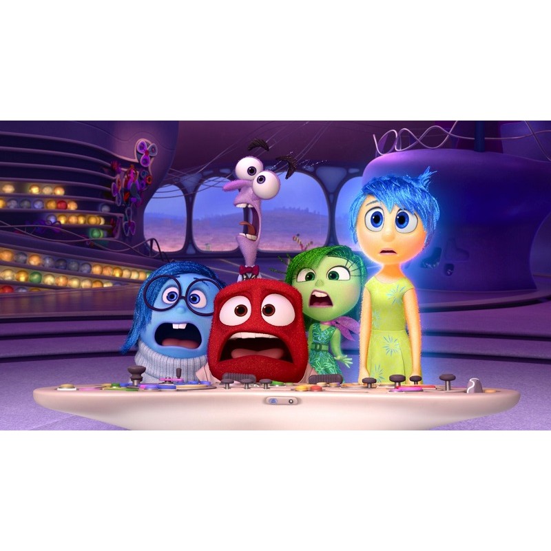 Cialda in ostia per torta con INSIDE OUT  personalizzata