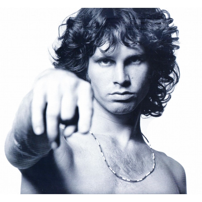 Cialda in ostia per torta con JIM MORRISON personalizzata