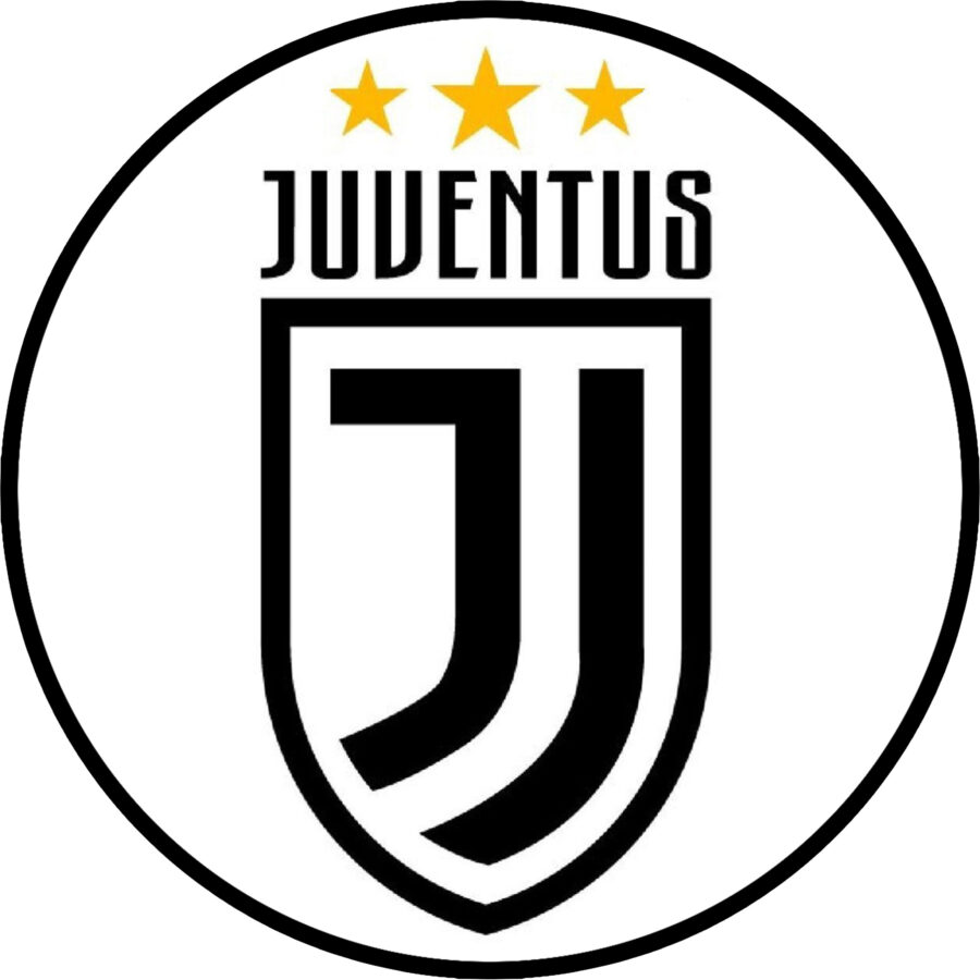 Cialda in ostia per torta di Juve Juventus personalizzabile, cialde, ostie, torte