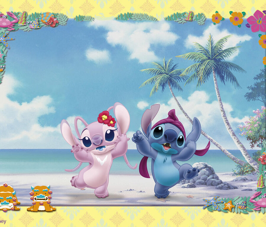 Cialda in ostia per torta LILO E STITCH, personalizzata con nome, disco, dolce, torte, cialde, ostie, cake topper, decorazioni