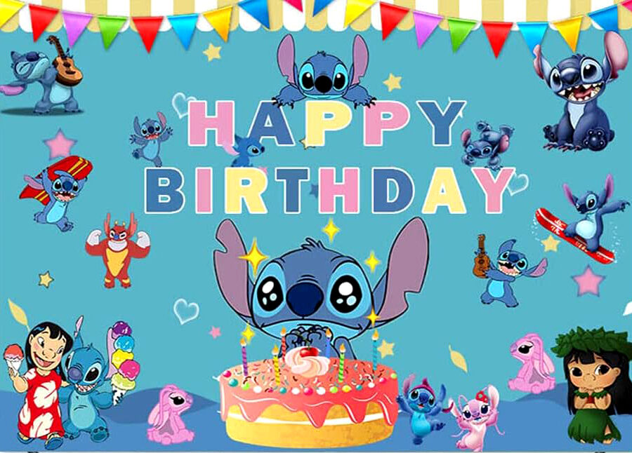 Cialda in ostia per torta LILO E STITCH, personalizzata con nome, disco, dolce, torte, cialde, ostie, cake topper, decorazioni