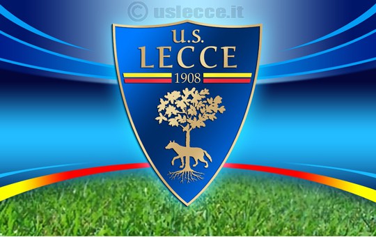 Cialda in ostia per torta con LECCE CALCIO personalizzata