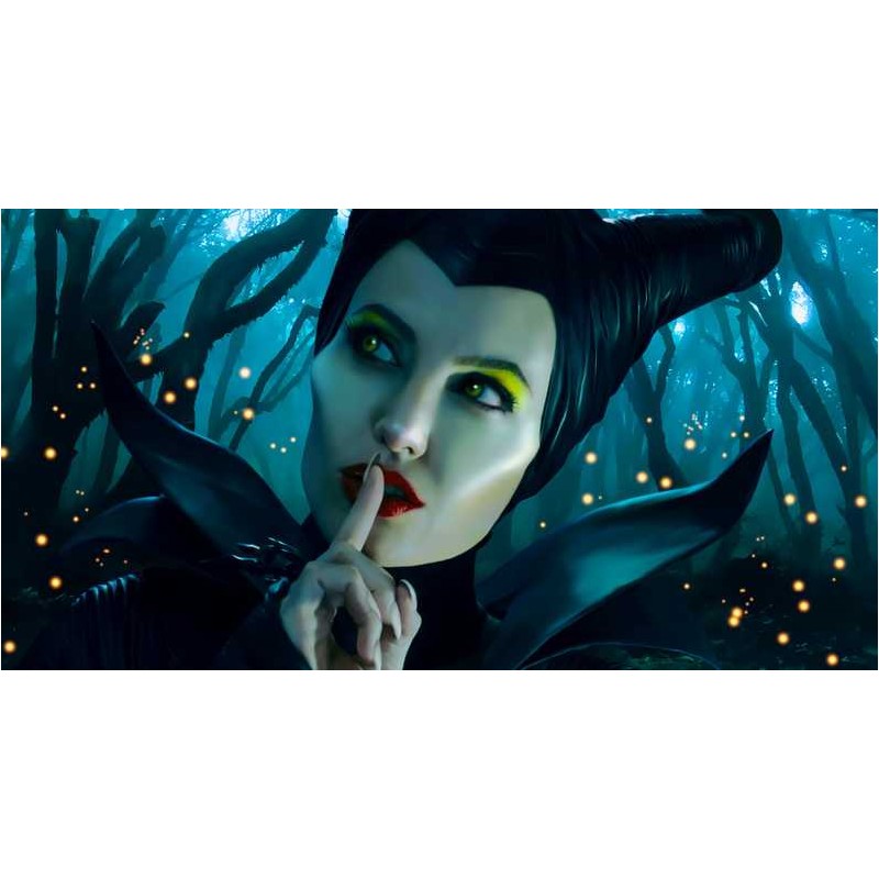 Cialda in ostia per torta con MALEFICENT 2 personalizzata