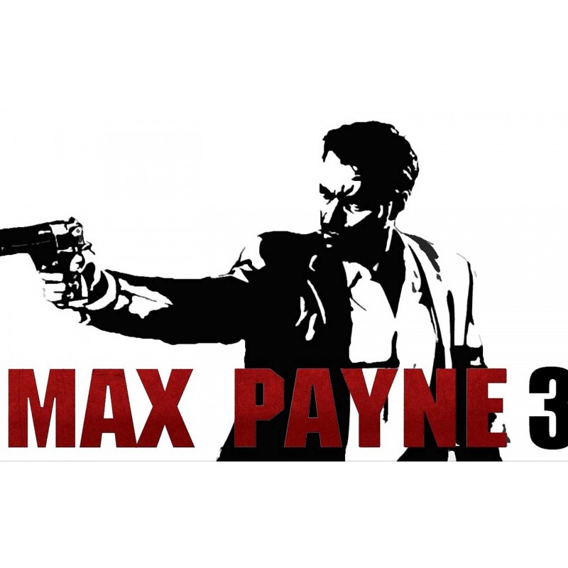 Cialda in ostia per torta con MAX PAYNE  personalizzata