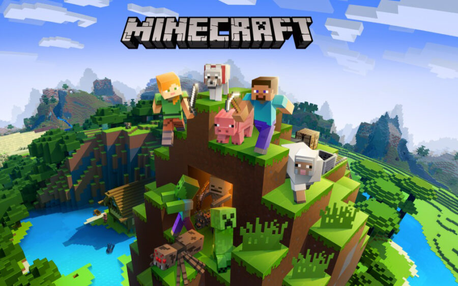 Cialda in ostia per torta MINECRAFT, personalizzata con nome, disco, dolce, torte, cialde, ostie, cake topper, decorazioni