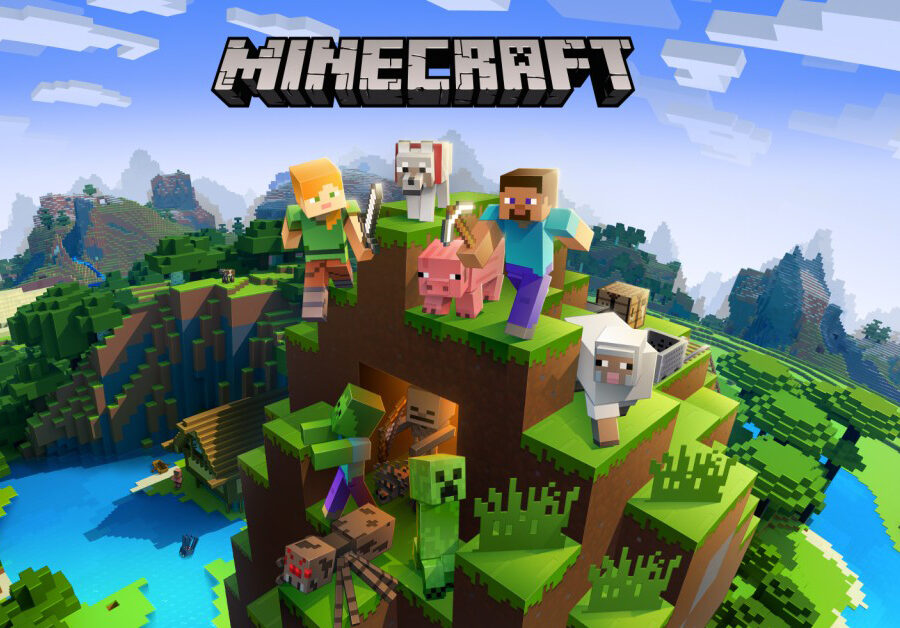 Cialda in ostia per torta MINECRAFT, personalizzata con nome, disco, dolce, torte, cialde, ostie, cake topper, decorazioni