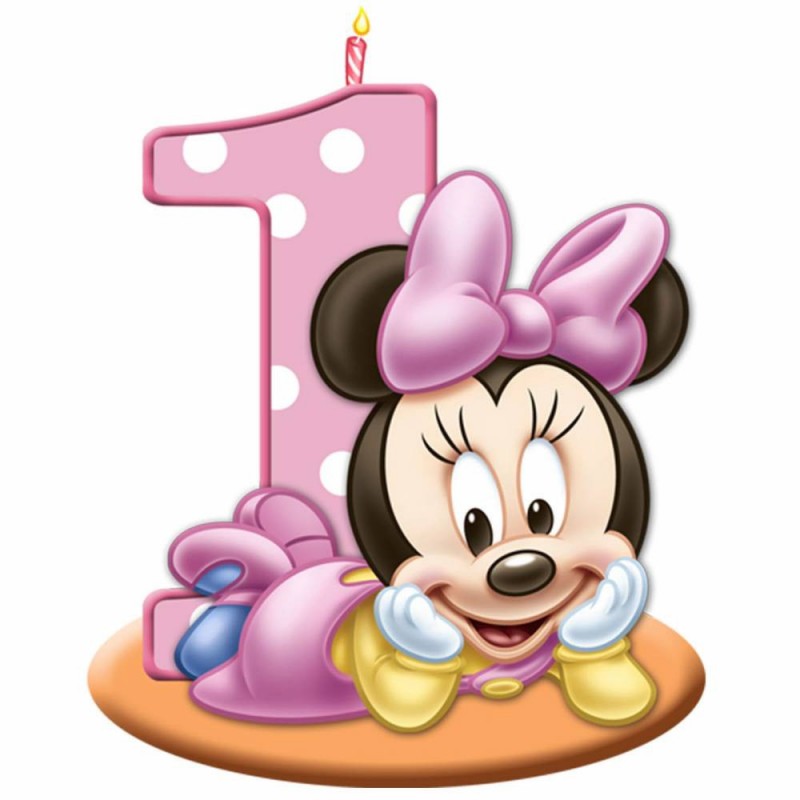 Cialda in ostia per torta con MINNIE  personalizzata
