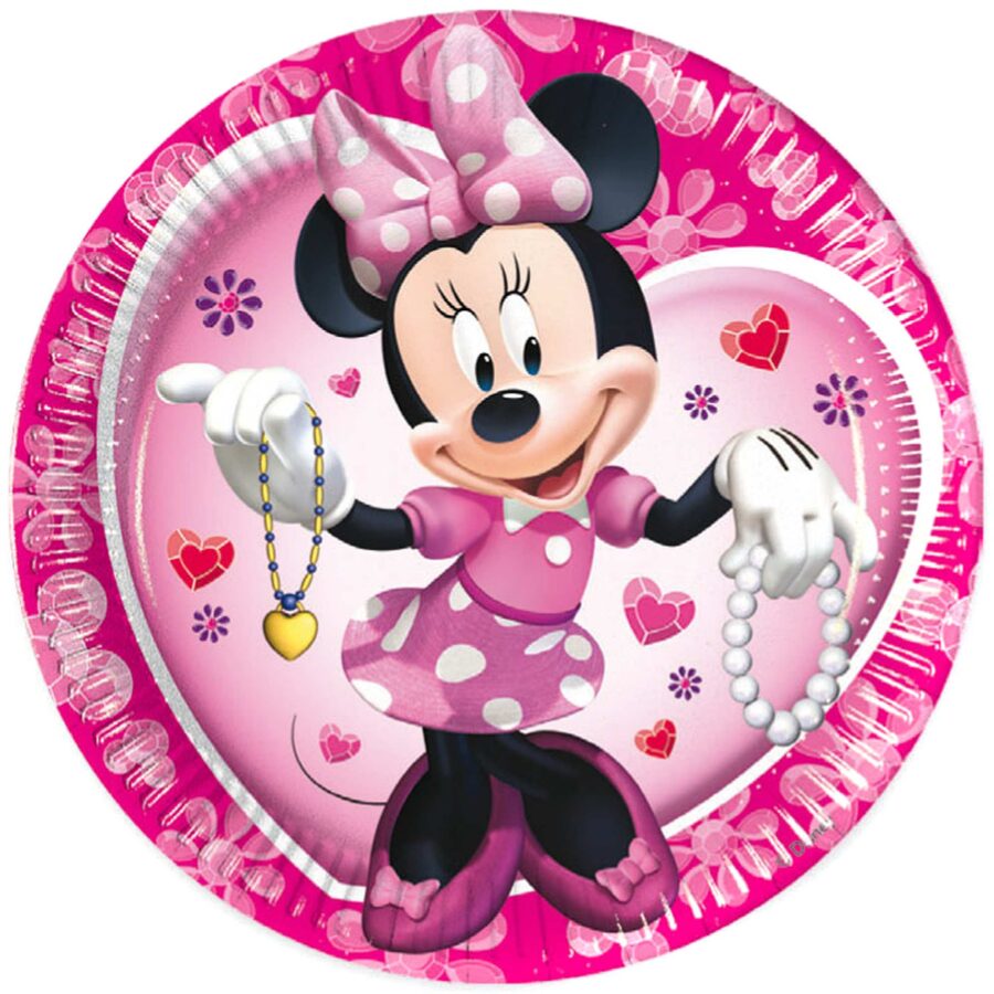 Cialda in ostia per torta TOPOLINA MINNIE MICKEY DISNEY, personalizzata con nome, disco, dolce, torte, cialde, ostie, cake topper