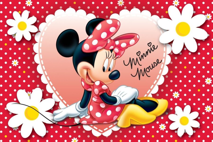 Cialda in ostia per torta TOPOLINA MINNIE MICKEY DISNEY, personalizzata con nome, disco, dolce, torte, cialde, ostie, cake topper