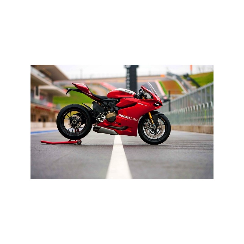 Cialda in ostia per torta con DUCATI PANIGALE personalizzata