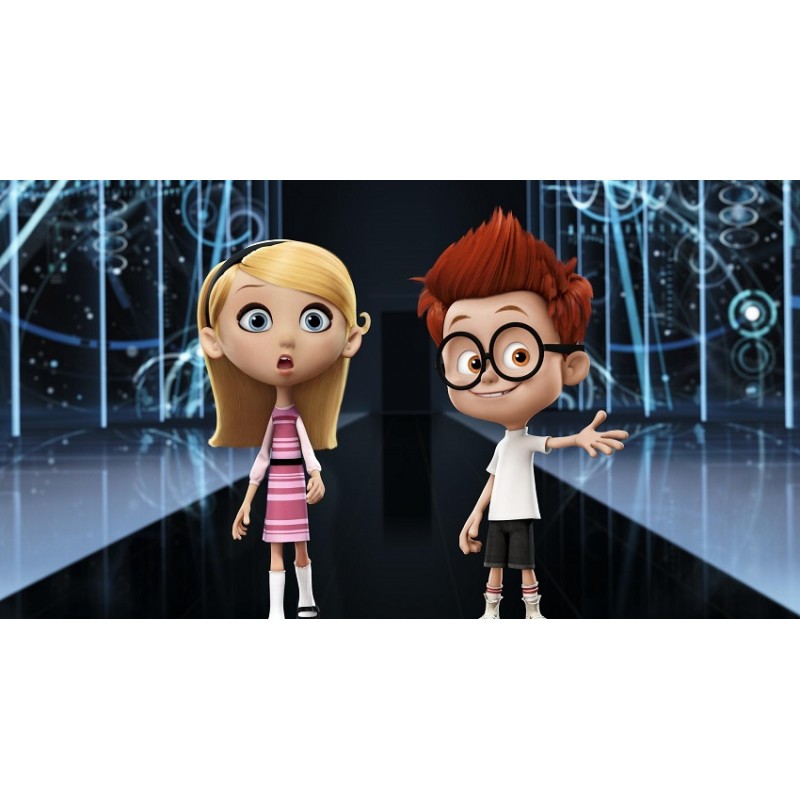 Cialda in ostia per torta con MR PEABODY SHERMAN personalizzata