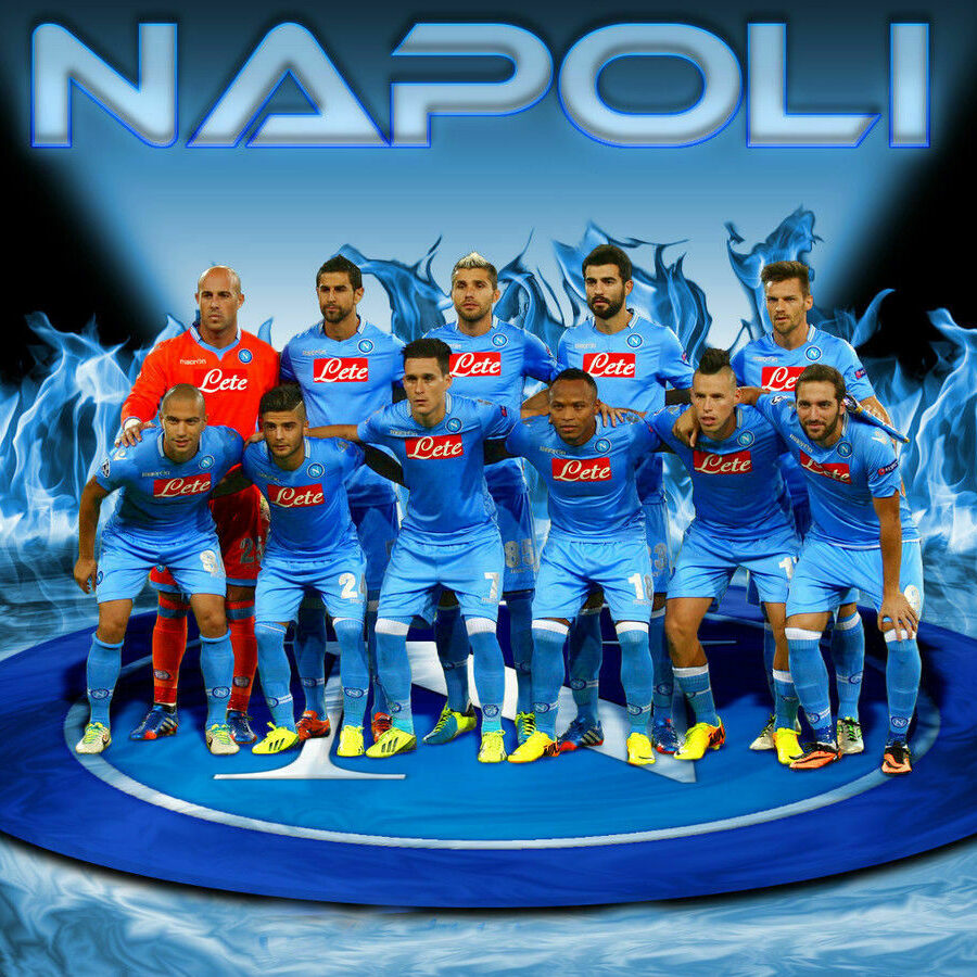 Cialda in ostia per torta SQUADRA CALCIO NAPOLI SCUDETTO, personalizzata nome, disco, dolce, torte, cialde, ostie