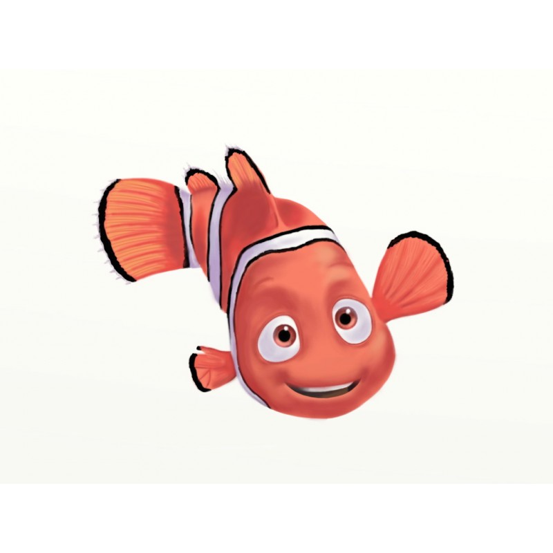 Cialda in ostia per torta con NEMO personalizzata
