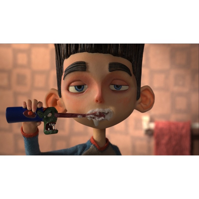 Cialda in ostia per torta con PARANORMAN personalizzata