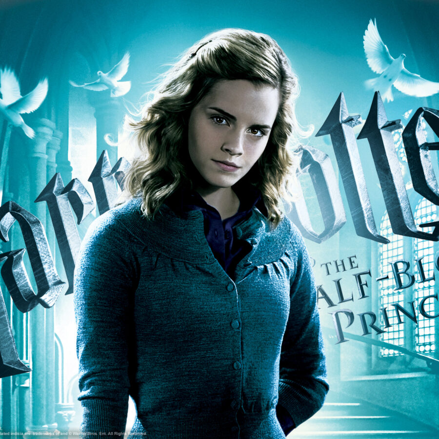 Cialda in ostia per torta con Hermione Grange di HARRY POTTER personalizzata