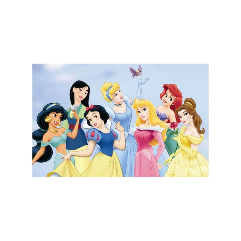 Cialda in ostia per torta con PRINCIPESSE DISNEY personalizzata