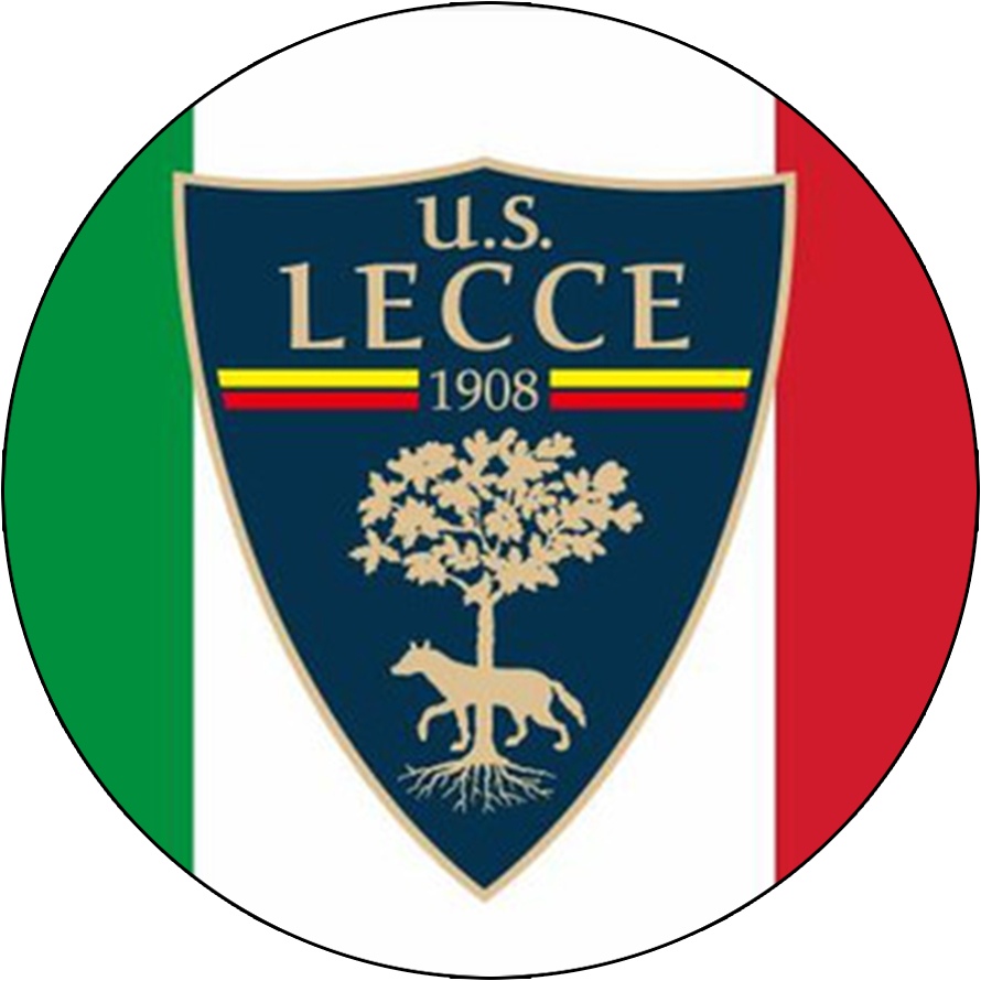 Cialda in ostia per torta di Lecce logo calcio personalizzabile, cialde, ostie, torte