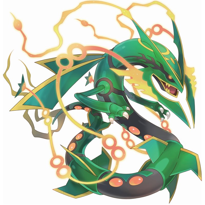 Cialda in ostia per torta con RAYQUAZA POKEMON  personalizzata