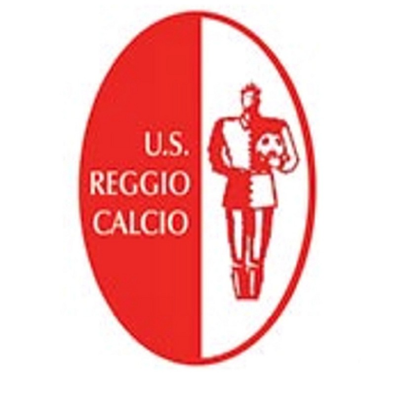 Cialda in ostia per torta con SCUDETTO REGGIO CALCIO personalizzata