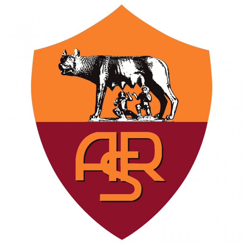 Cialda in ostia per torta con SCUDETTO ROMA CALCIO personalizzata