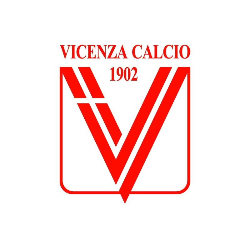 Cialda in ostia per torta con SCUDETTO VICENZA CALCIO personalizzata