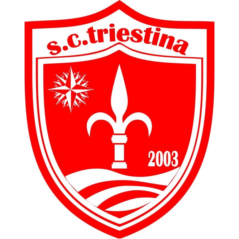 Cialda in ostia per torta con SCUDETTO TRIESTINA personalizzata