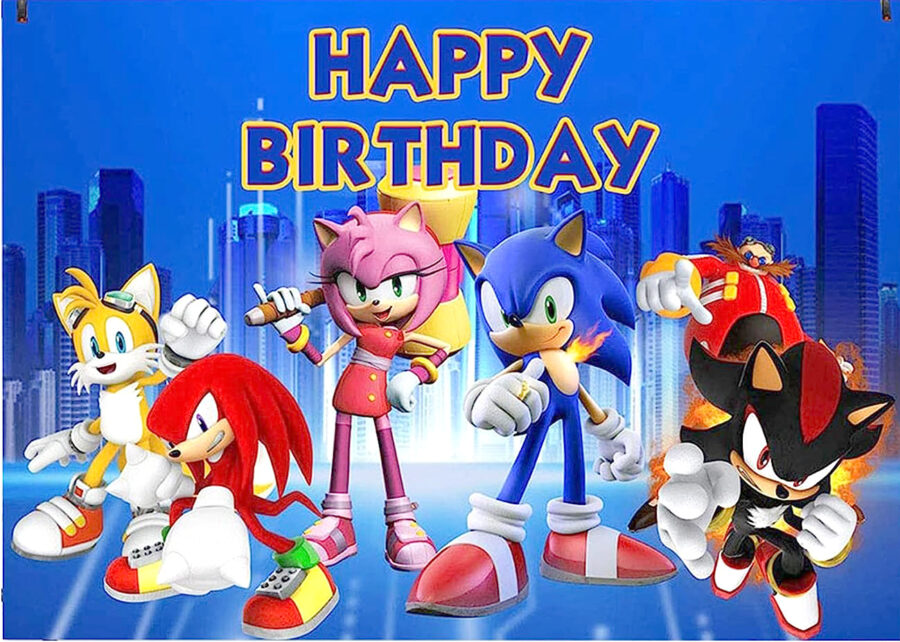 Cialda in ostia per torta SONIC, personalizzata con nome, disco, dolce, torte, cialde, ostie, cake topper, decorazioni