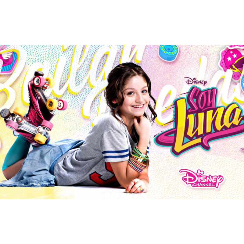 Cialda in ostia per torta con SOY LUNA.PNG personalizzata