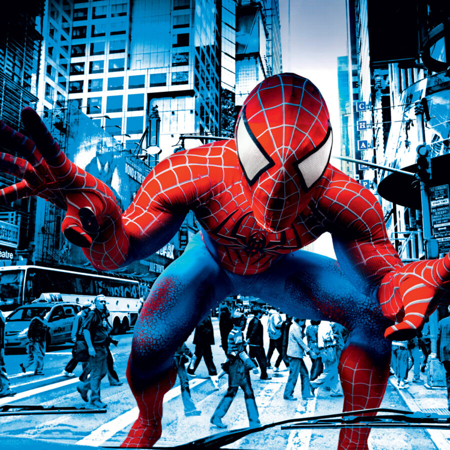 Cialda in ostia per torta rettangolare SPIDER-MAN UOMO RAGNO, personalizzata con nome, disco, dolce, torte, cialde, ostie, cake topper, decorazioni