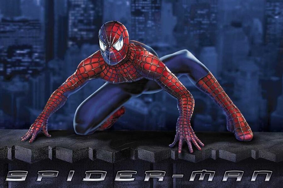 Cialda in ostia per torta rettangolare SPIDER-MAN UOMO RAGNO, spiderman, personalizzata con nome, disco, dolce, torte, cialde, ostie, cake topper, decorazioni