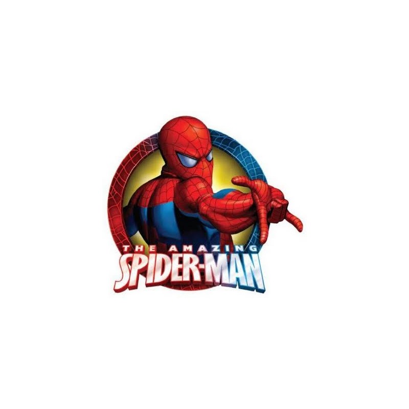 Cialda in ostia per torta con SPIDERMAN UOMO RAGNO  personalizzata