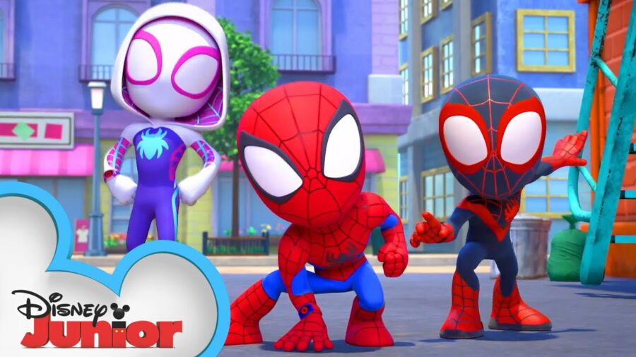 Cialda in ostia per torta SPIDEY E I SUOI FANTASTICI AMICI AMAZING SPIDERMAN, personalizzata con nome, disco, dolce, torte, cialde, ostie, cake topper