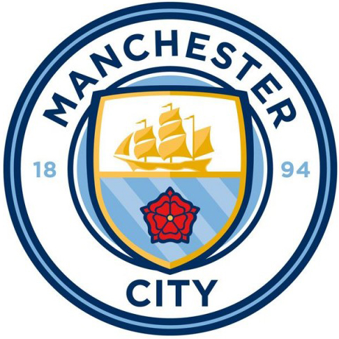 Cialda in ostia per torta MANCHESTER CITY SQUADRA LOGO STEMMA CALCIO, personalizzata con nome, disco, dolce, torte, cialde, ostie, cake topper, decorazioni