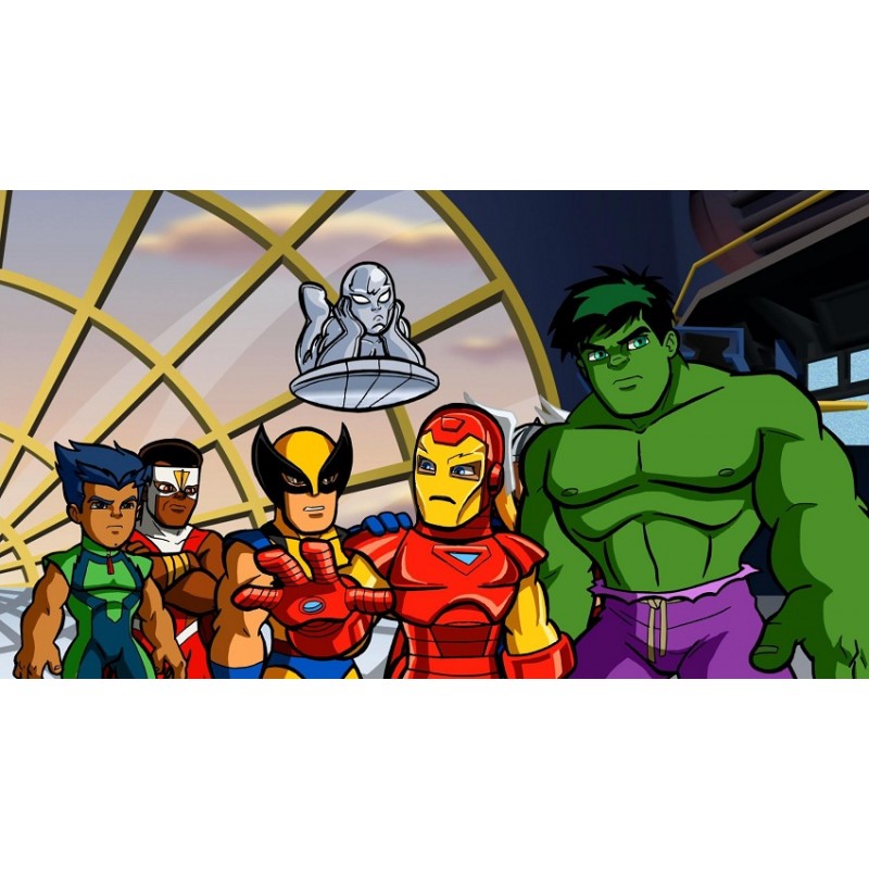 Cialda in ostia per torta con SUPER HERO SQUAD SHOW personalizzata