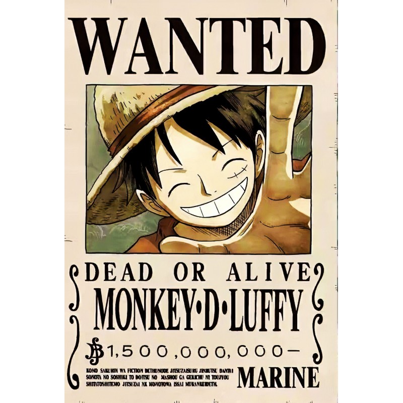 Cialda in ostia per torta con TAGLIA DI LUFFY IN ONE PIECE personalizzata