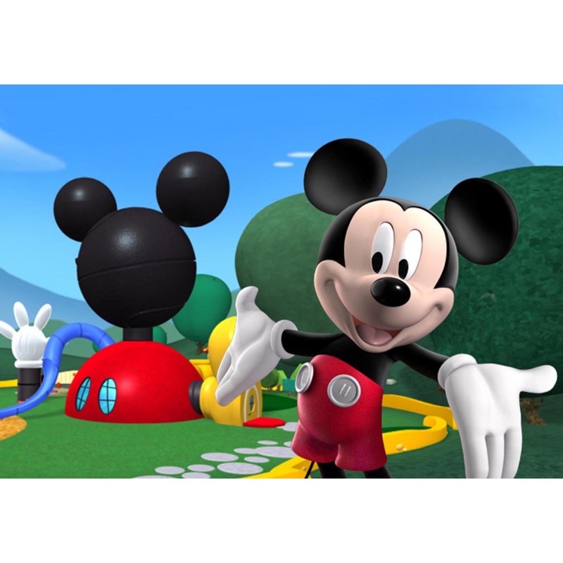 Cialda in ostia per torta con TOPOLINO  personalizzata