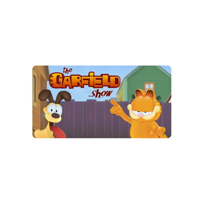 Cialda in ostia per torta con GARFIELD SHOW GATTO  personalizzata