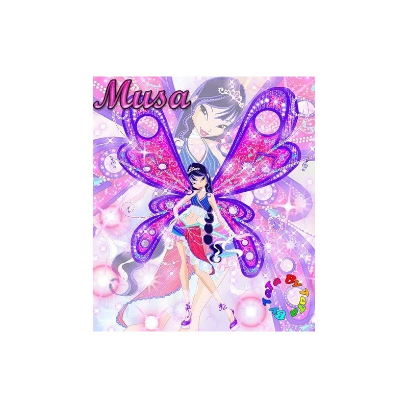 Cialda in ostia per torta con WINX FATINE MAGICHE personalizzata