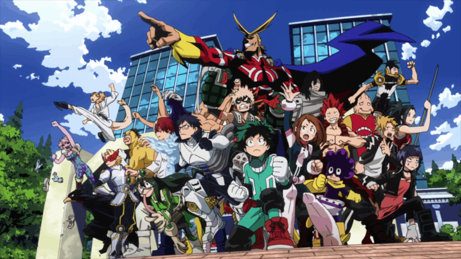 Cialda in ostia per torta my Hero Academia personalizzabile, cialde, ostie