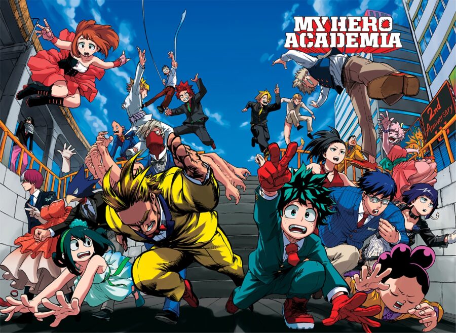 Cialda in ostia per torta my Hero Academia personalizzabile, cialde, ostie