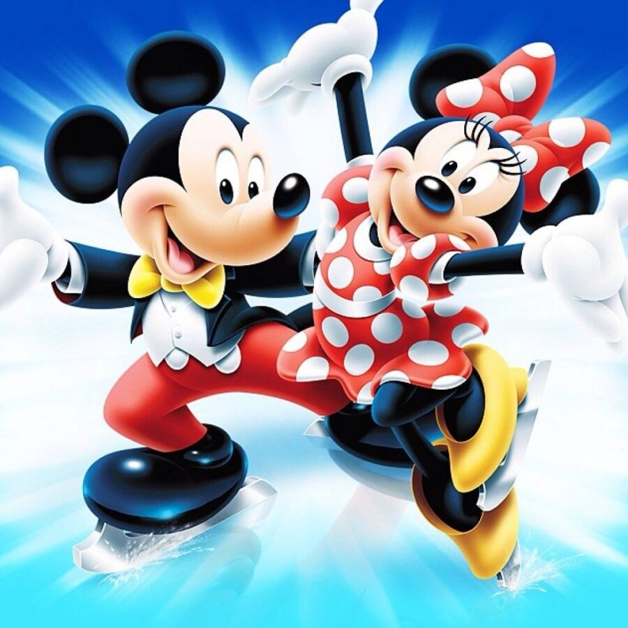 Cialda in ostia per torta TOPOLINA MINNIE MICKEY DISNEY, personalizzata con nome, disco, dolce, torte, cialde, ostie, cake topper