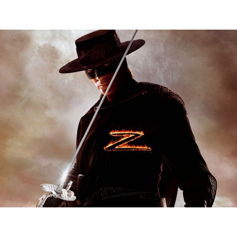 Cialda in ostia per torta con ZORRO personalizzata